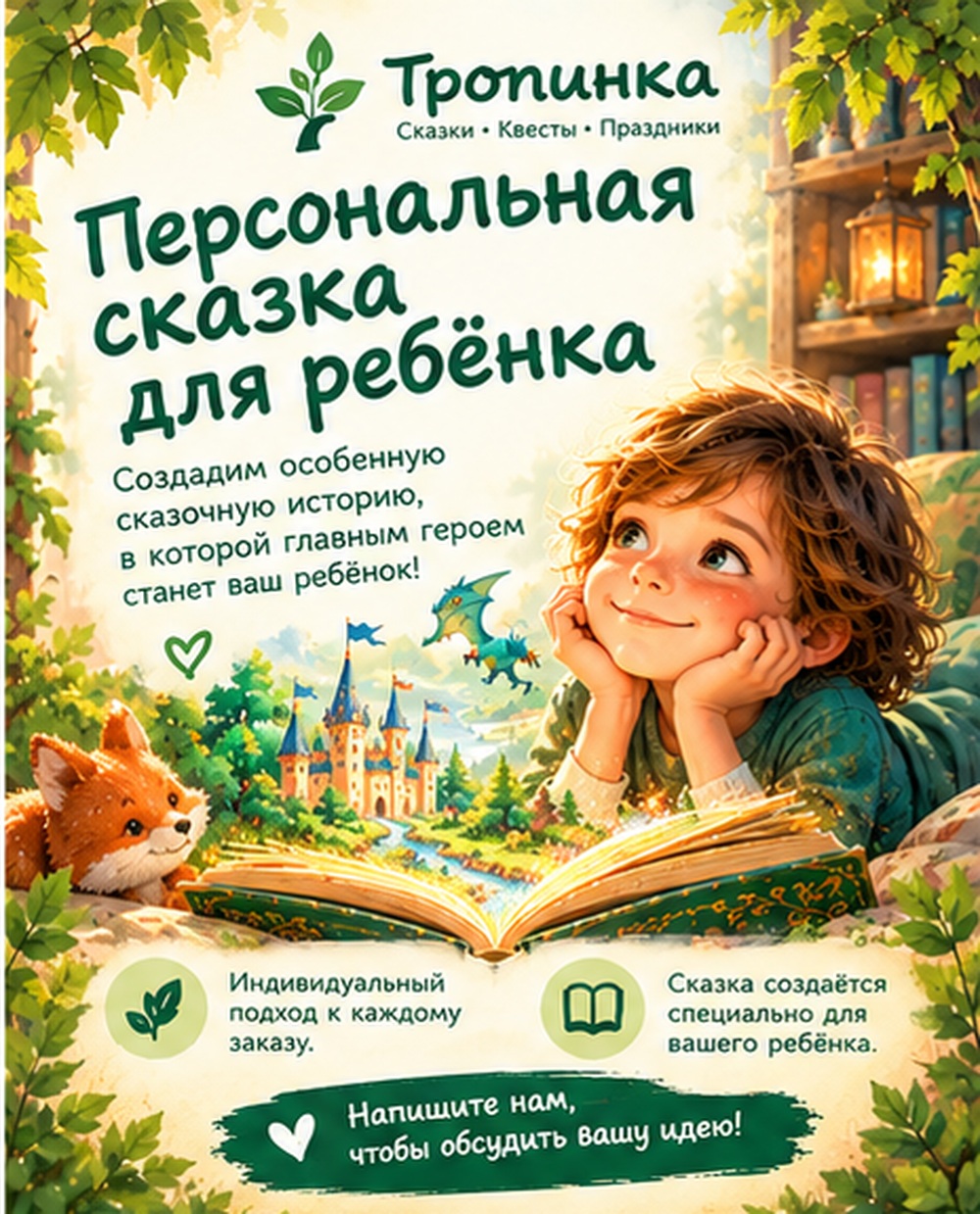 Персональная сказка для ребёнка